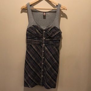 Free People Grunge Mini Dress
